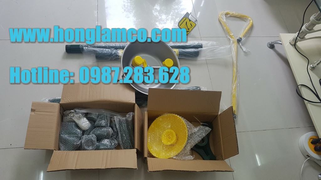 Thiết bị rửa mắt khẩn cấp - Công ty lắp đặt và bảo hành