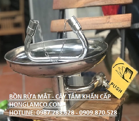 Thông tin mua bồn rửa mắt khẩn cấp chính hãng Tphcm