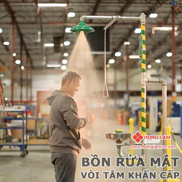 VIDEO : Cách kiểm tra Bồn rửa mắt khẩn cấp đạt quy định