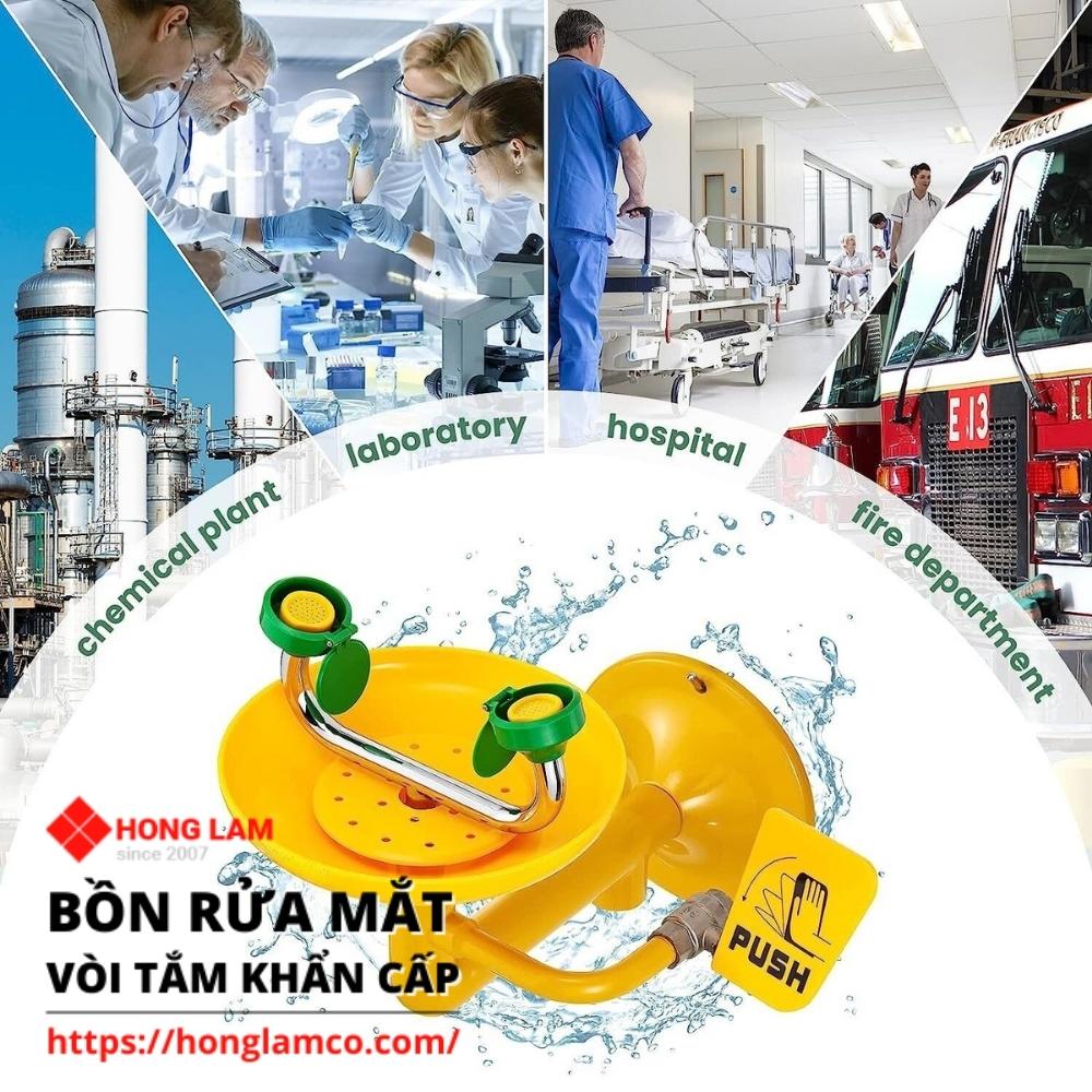 Cách chọn vòi rửa mắt khẩn cấp trong phòng thí nghiệm