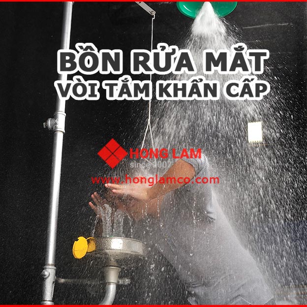 Kiểm tra vòi rửa mắt khẩn cấp : Tiêu chuẩn ANSI