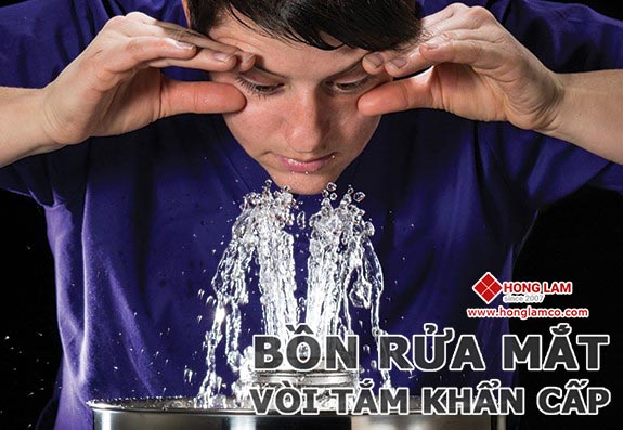 bồn rửa mắt khẩn cấp