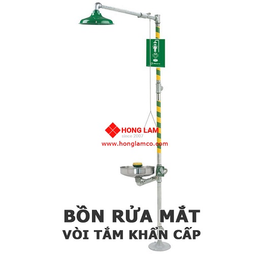 88% địa điểm lắp đặt Bồn rửa mắt khẩn cấp không đạt tiêu chuẩn